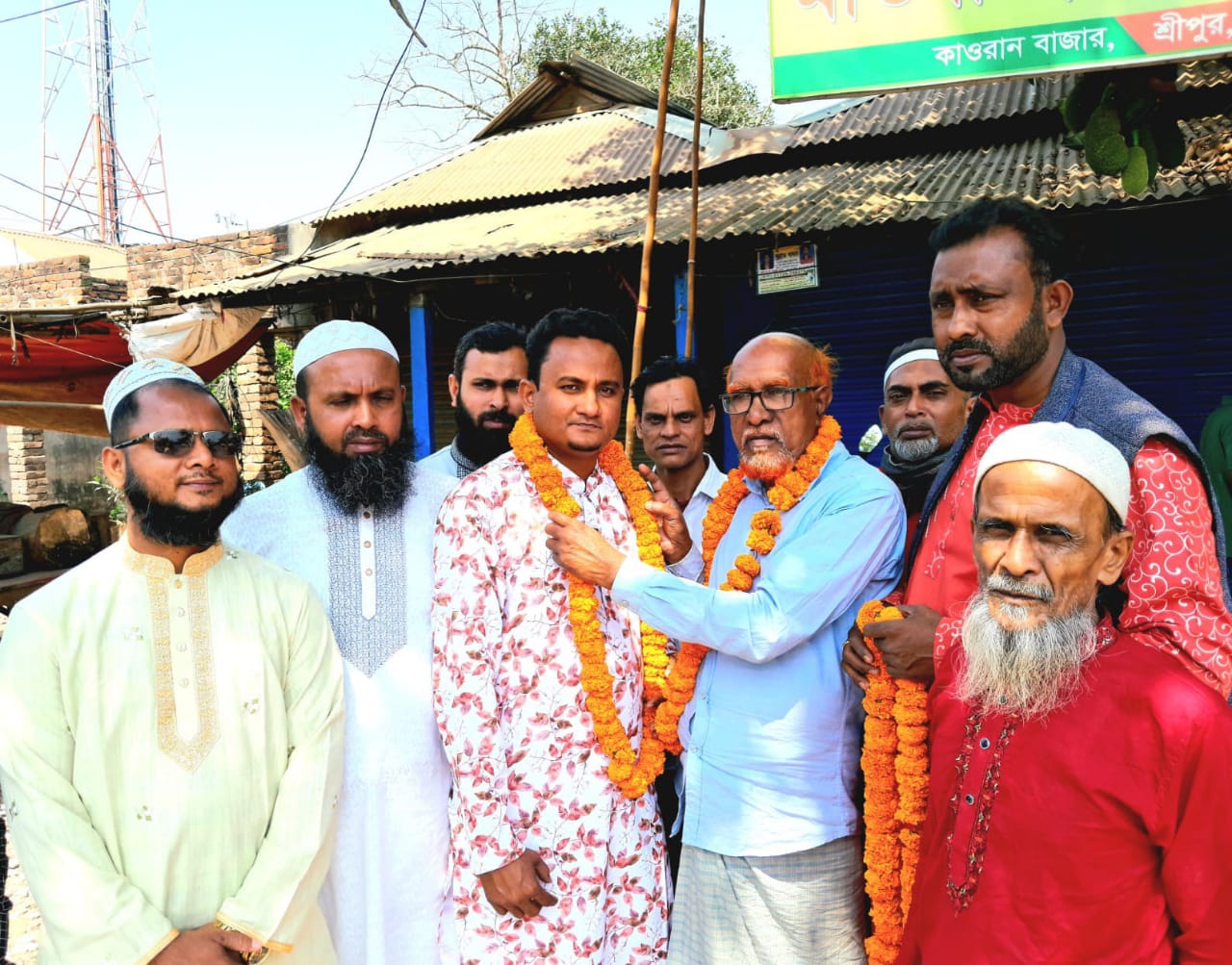 মাওনা ইউনিয়ন কৃষক দলের নবগঠিত আহবায়ক কমিটি ঘোষণা।